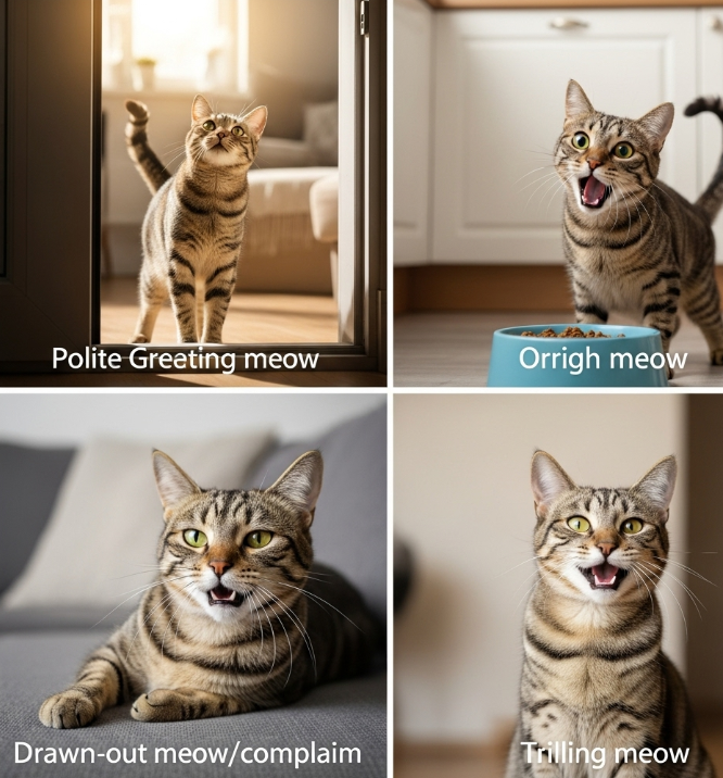 The Secret Language of Felines Decoding Your Cat's Meows, Purrs, and
